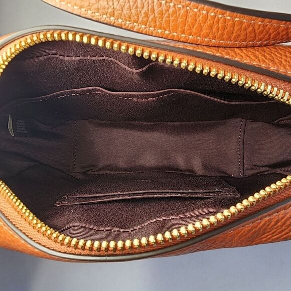 NWT COACH CQ875 Mini Jamie Camera Bag in Refine Pebble Leather Sunset - Picture 6 of 6